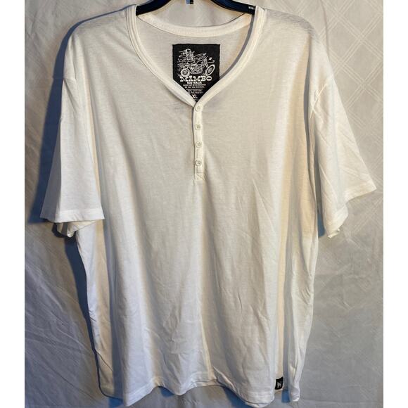 Mambo Australia Womens XL White T-shirt Minimalist - Picture 1 of 6